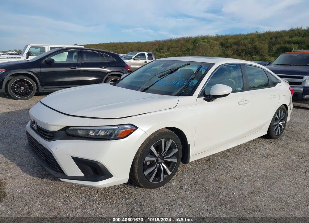 2022 HONDA CIVIC EX VIN: JHMFE1F77NX003335