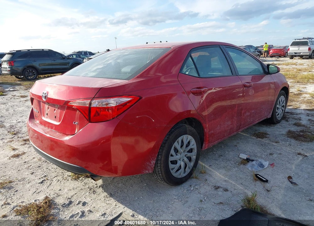 2017 TOYOTA COROLLA LE VIN: 2T1BURHE6HC900405