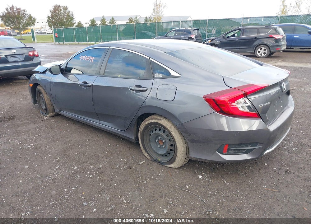 2020 HONDA CIVIC LX VIN: 2HGFC2F60LH586743