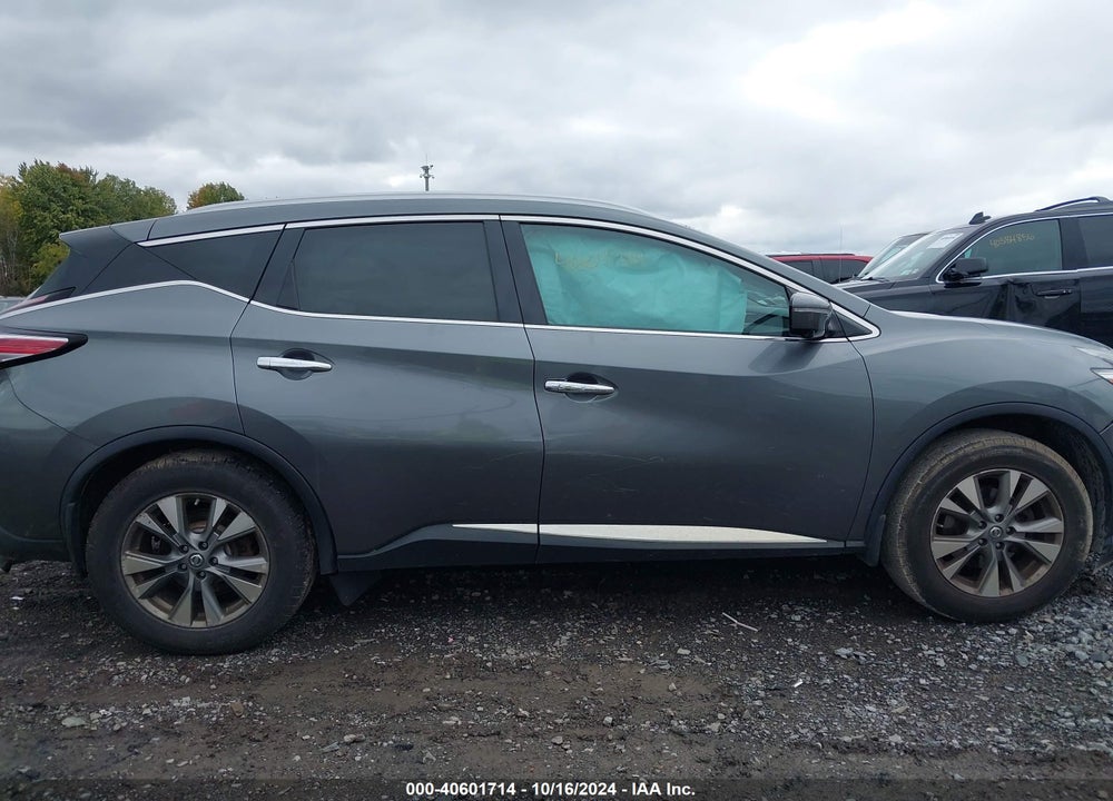 2015 NISSAN MURANO SL VIN: 5N1AZ2MH0FN255082