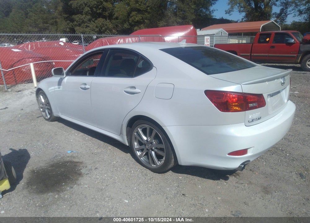 2008 LEXUS IS 250 VIN: JTHBK262585055581