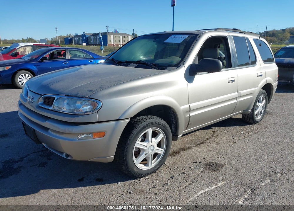 2002 OLDSMOBILE BRAVADA VIN: 1GHDT13S822267688