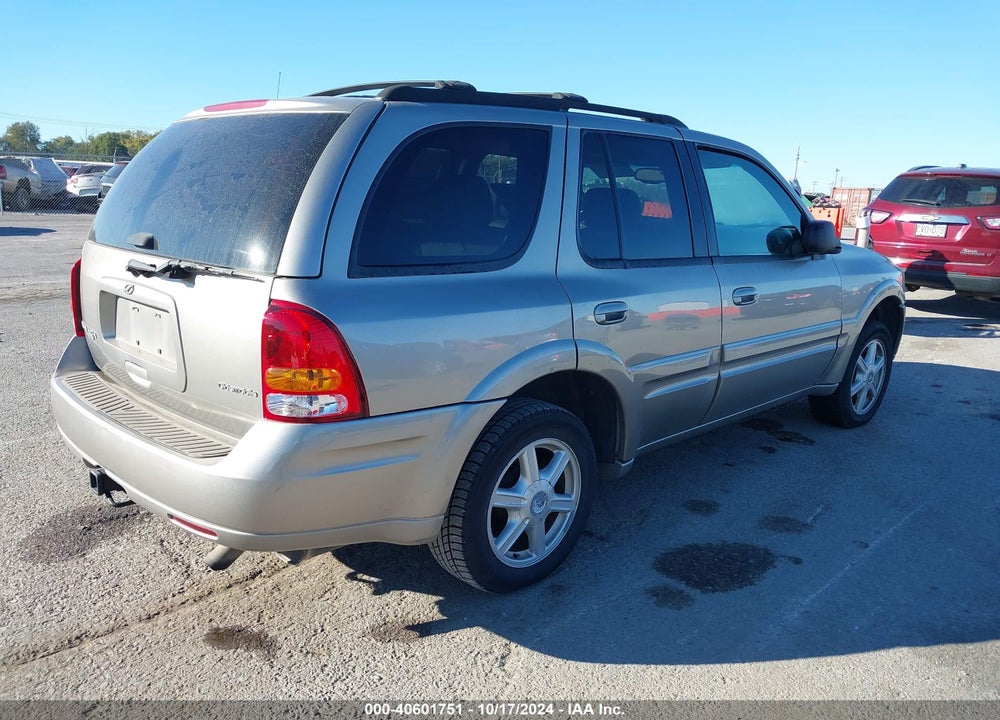 2002 OLDSMOBILE BRAVADA VIN: 1GHDT13S822267688