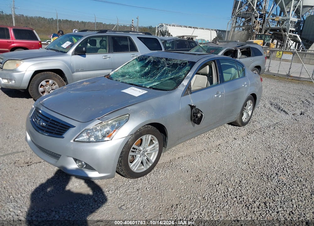 2012 INFINITI G25 JOURNEY VIN: JN1DV6AP1CM812005