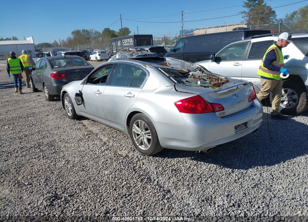 2012 INFINITI G25 JOURNEY VIN: JN1DV6AP1CM812005