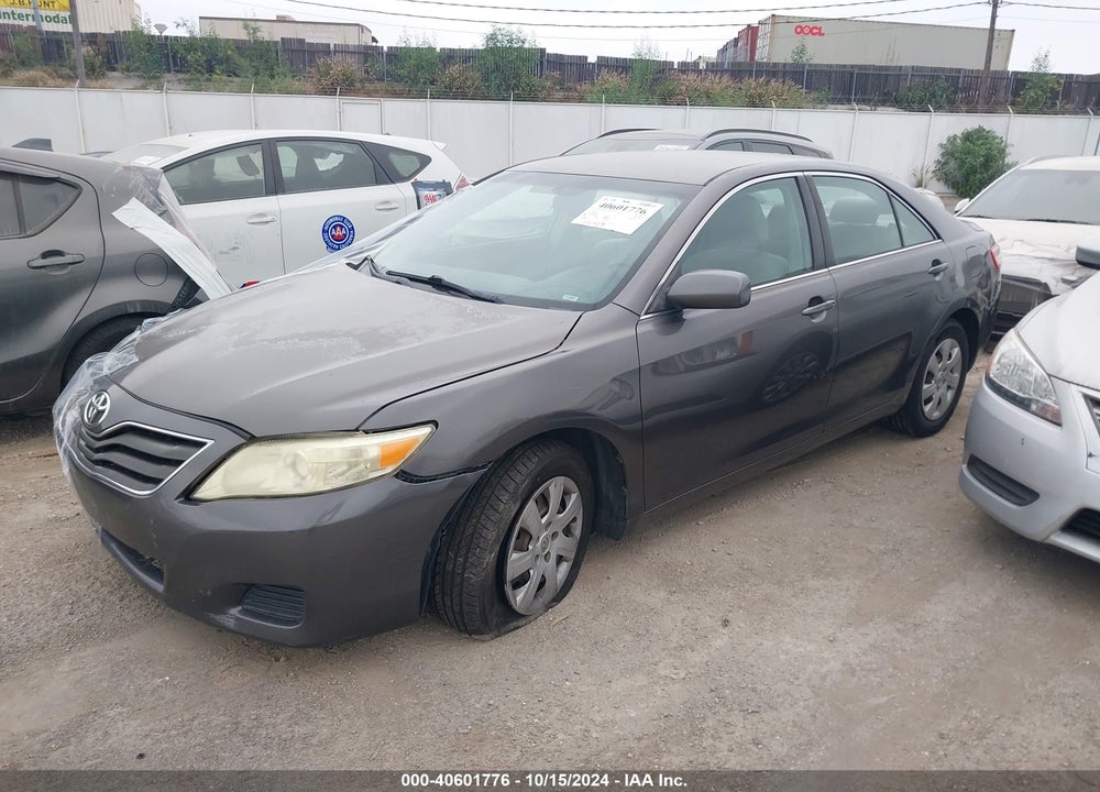 2010 TOYOTA CAMRY LE VIN: JTNBF3EK9A3002019