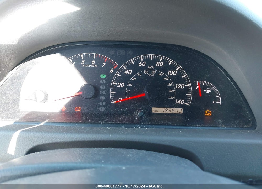 2005 TOYOTA CAMRY XLE VIN: 4T1BE30K35U419985