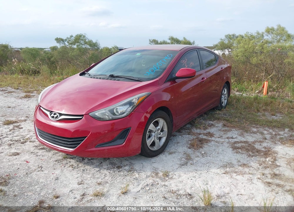 2015 HYUNDAI ELANTRA SE VIN: 5NPDH4AE5FH621550