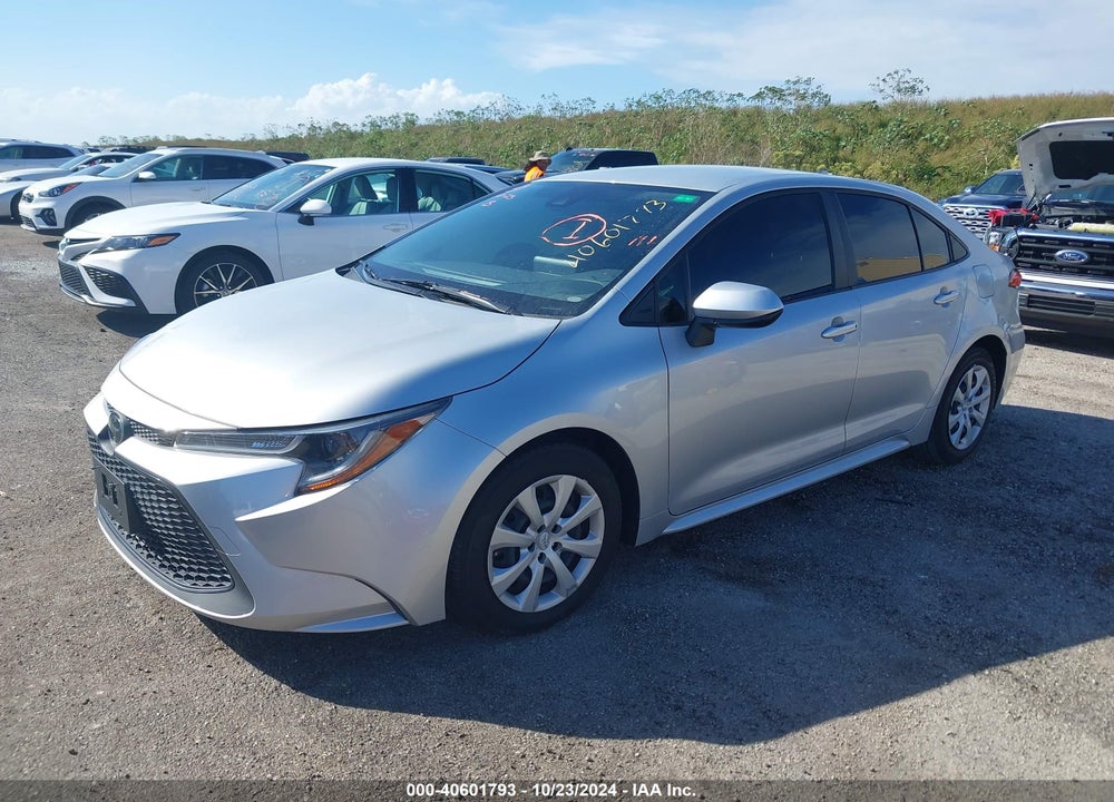 2022 TOYOTA COROLLA LE VIN: JTDEPMAE5N3027901