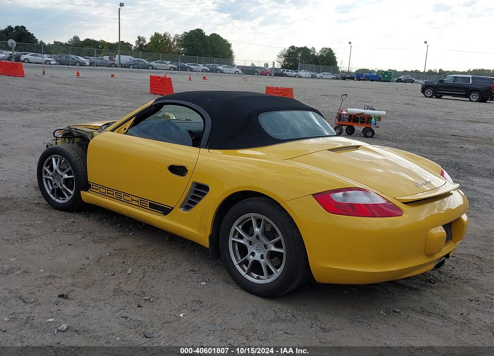 2006 PORSCHE BOXSTER VIN: WP0CA29836U711417