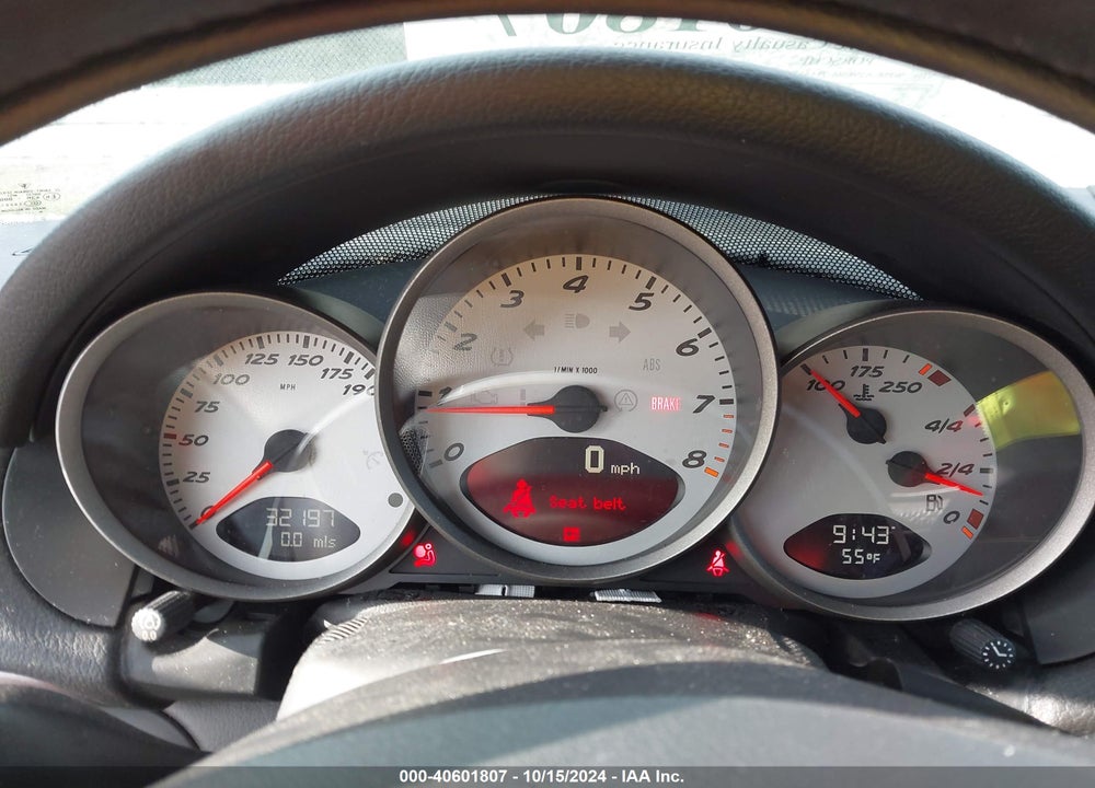 2006 PORSCHE BOXSTER VIN: WP0CA29836U711417