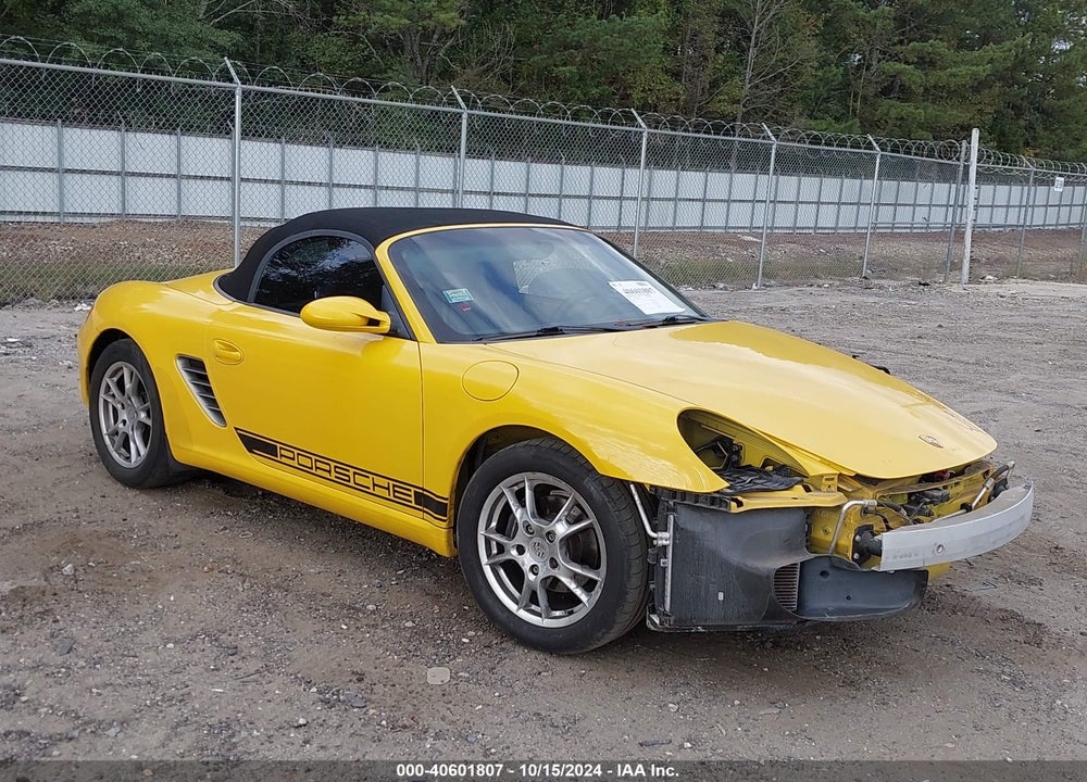 2006 PORSCHE BOXSTER VIN: WP0CA29836U711417