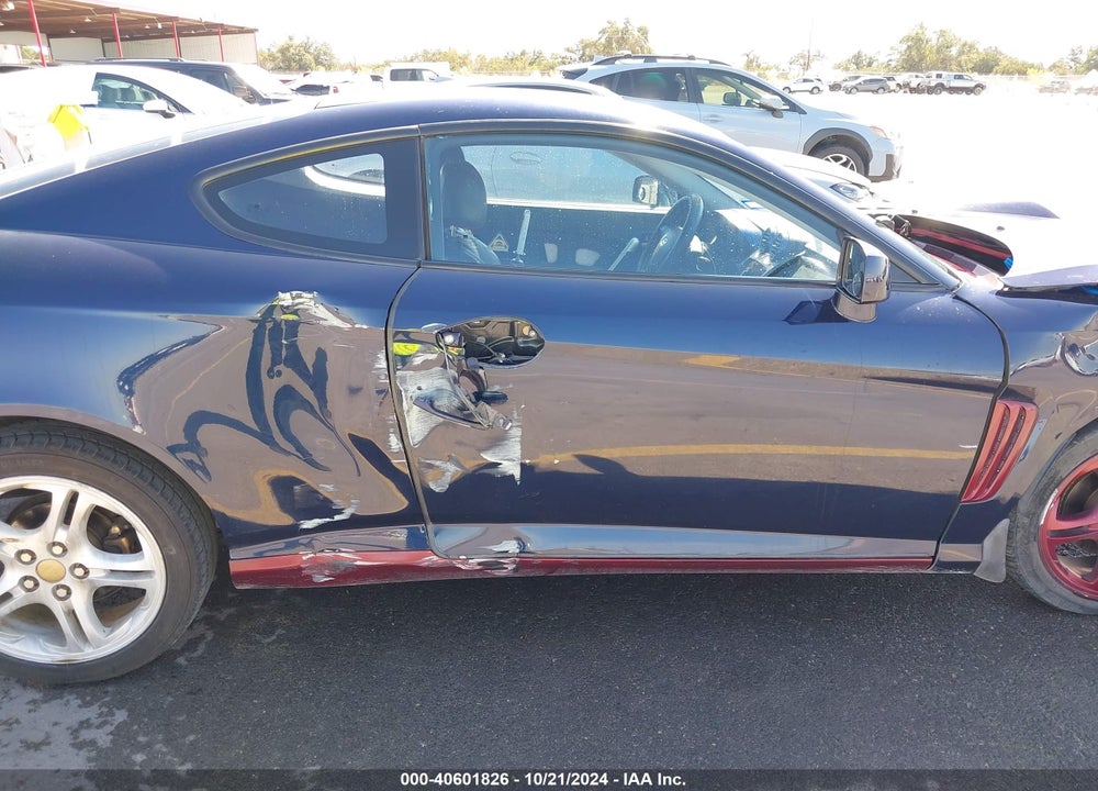 2005 HYUNDAI TIBURON GT/SE VIN: KMHHN65F05U182623
