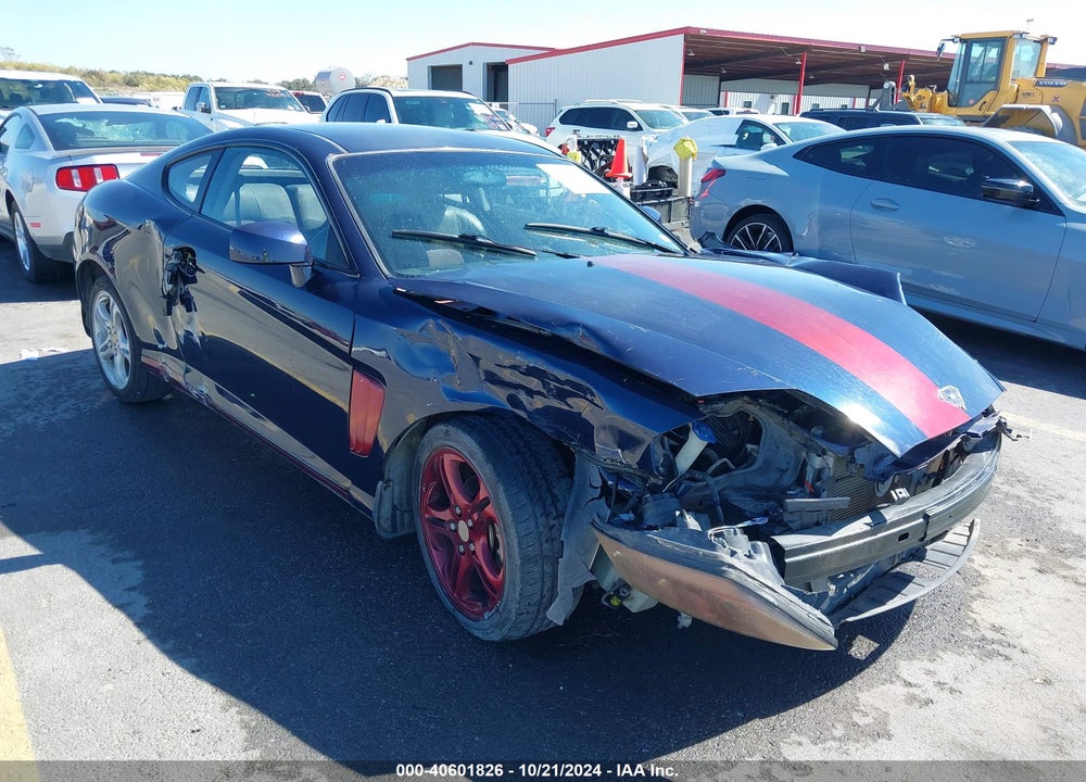 2005 HYUNDAI TIBURON GT/SE VIN: KMHHN65F05U182623