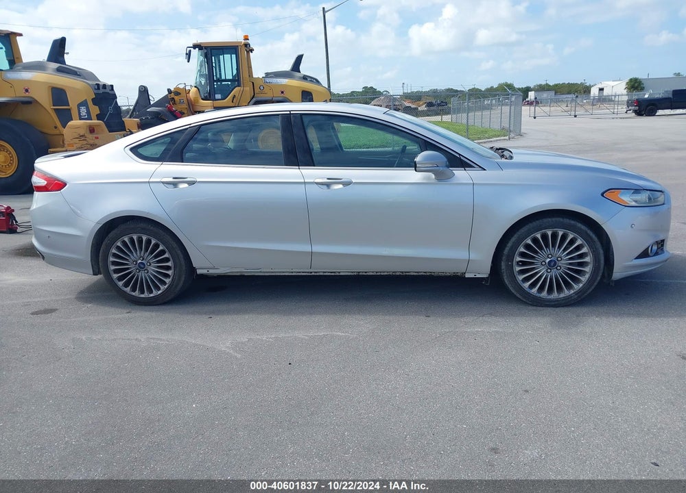 2013 FORD FUSION TITANIUM VIN: 3FA6P0K94DR212011