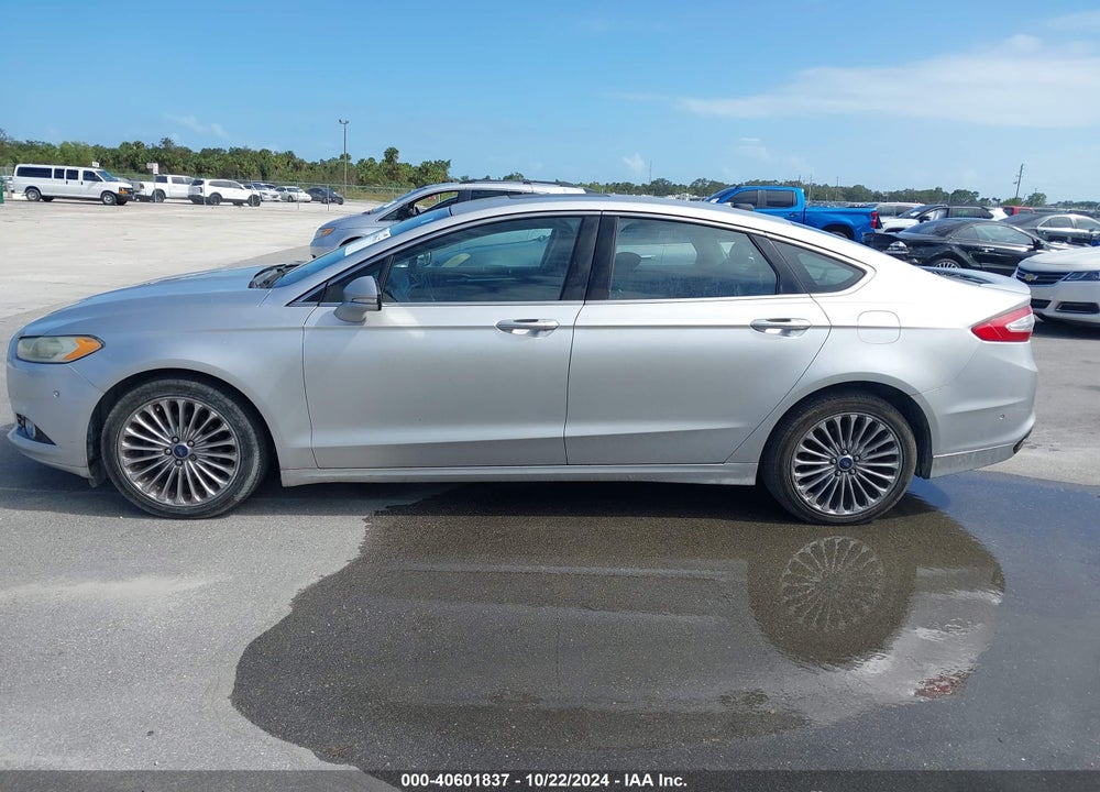 2013 FORD FUSION TITANIUM VIN: 3FA6P0K94DR212011