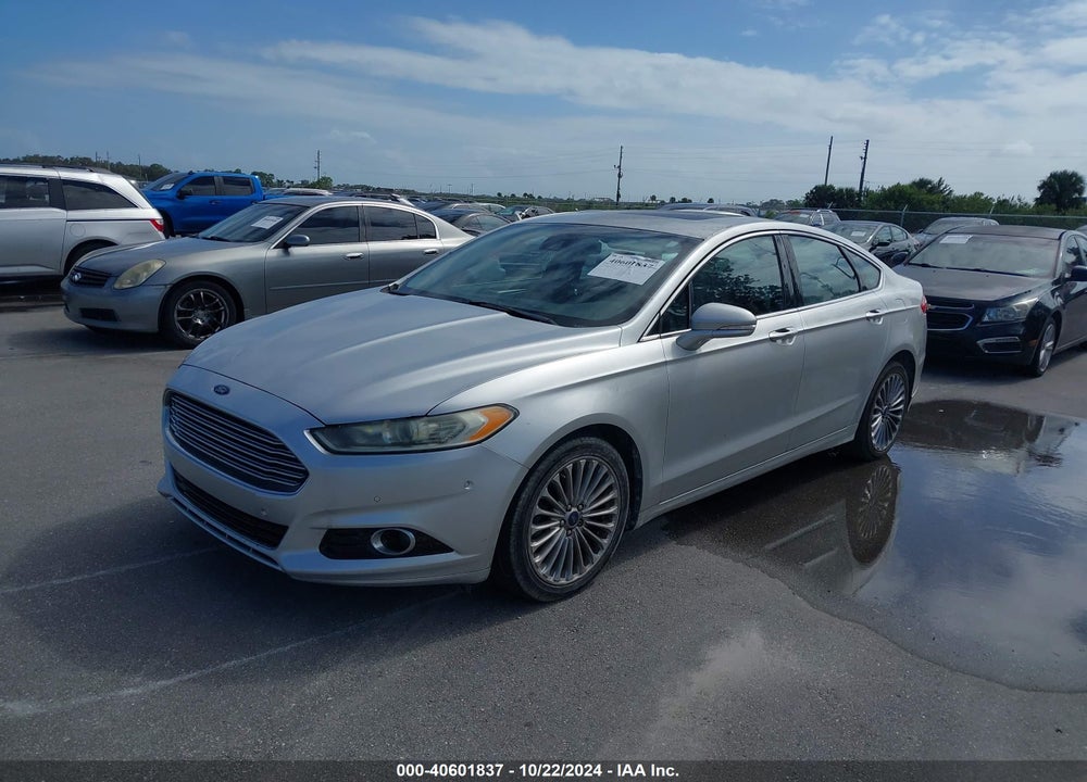 2013 FORD FUSION TITANIUM VIN: 3FA6P0K94DR212011