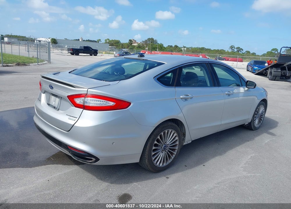 2013 FORD FUSION TITANIUM VIN: 3FA6P0K94DR212011