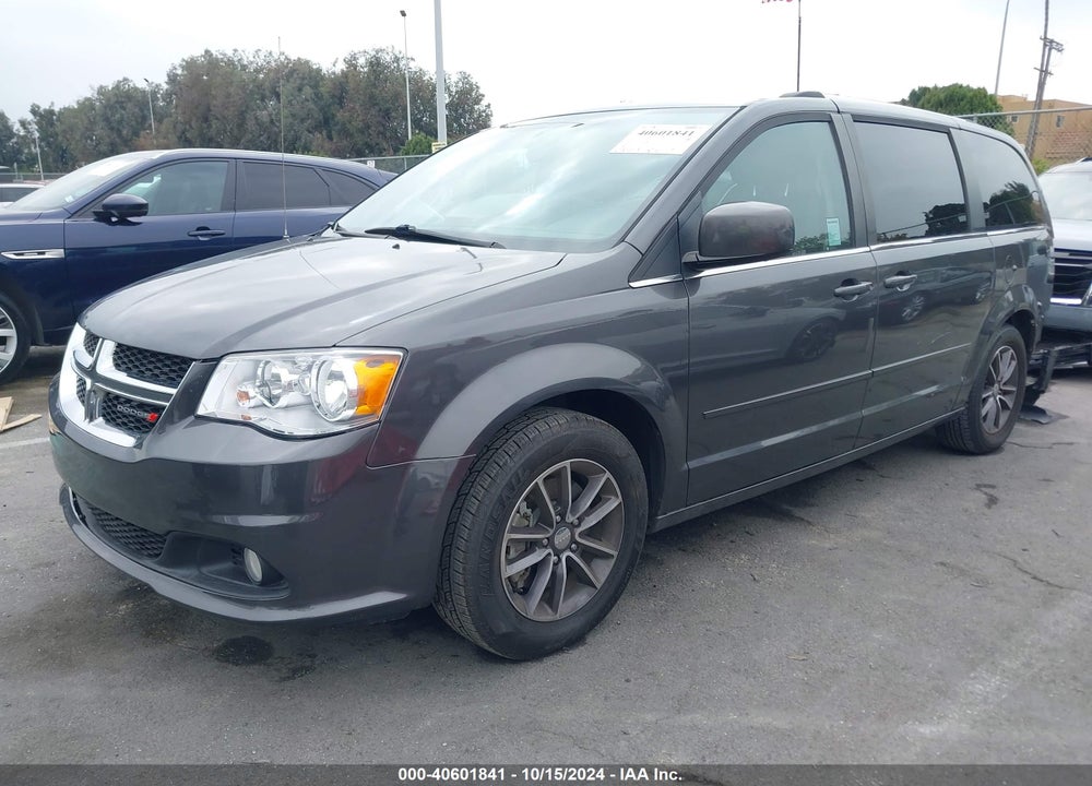 2017 DODGE GRAND CARAVAN SXT VIN: 2C4RDGCG0HR860835
