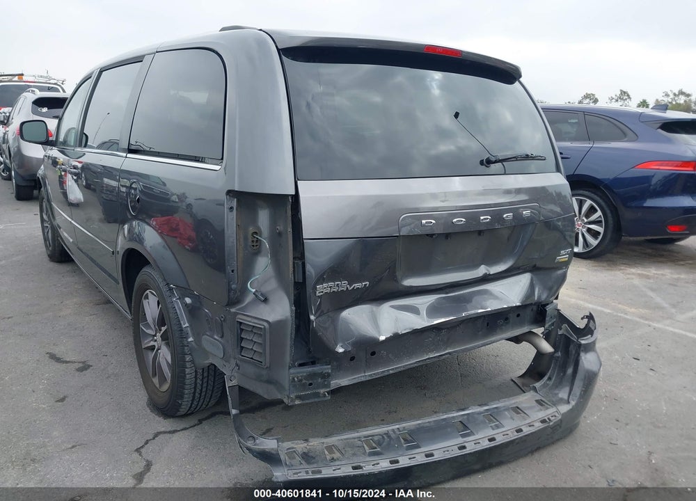 2017 DODGE GRAND CARAVAN SXT VIN: 2C4RDGCG0HR860835