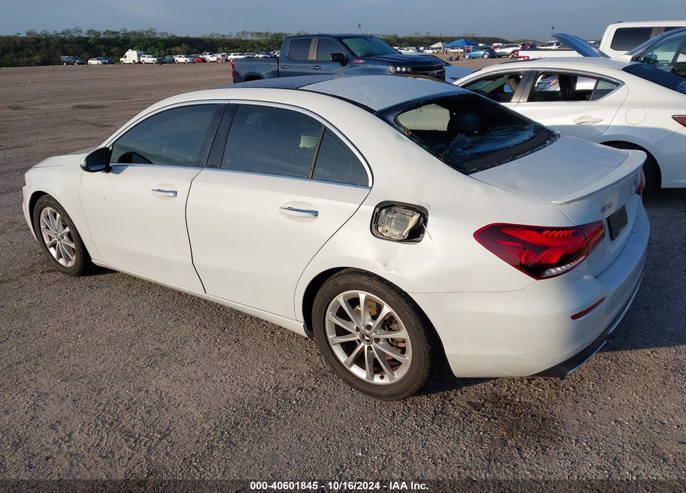 2020 MERCEDES-BENZ A 220 VIN: WDD3G4EB8LW039873