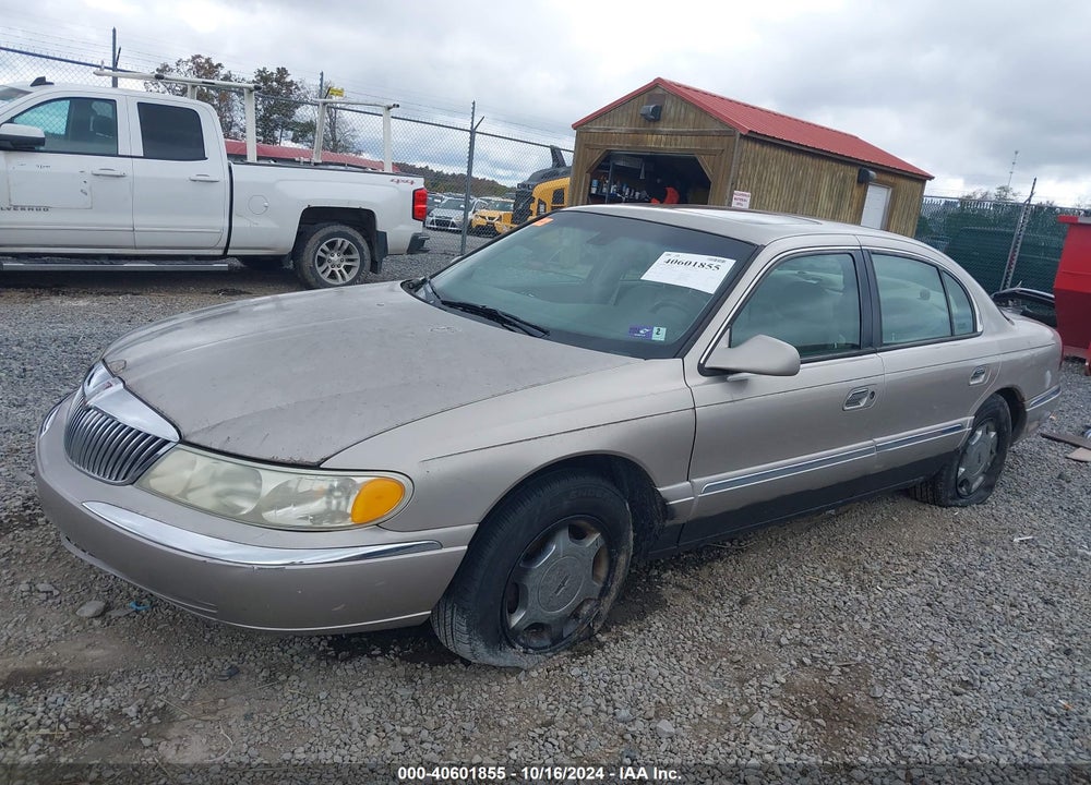 2002 LINCOLN CONTINENTAL VIN: 1LNHM97V72Y600916