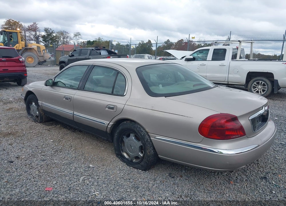2002 LINCOLN CONTINENTAL VIN: 1LNHM97V72Y600916