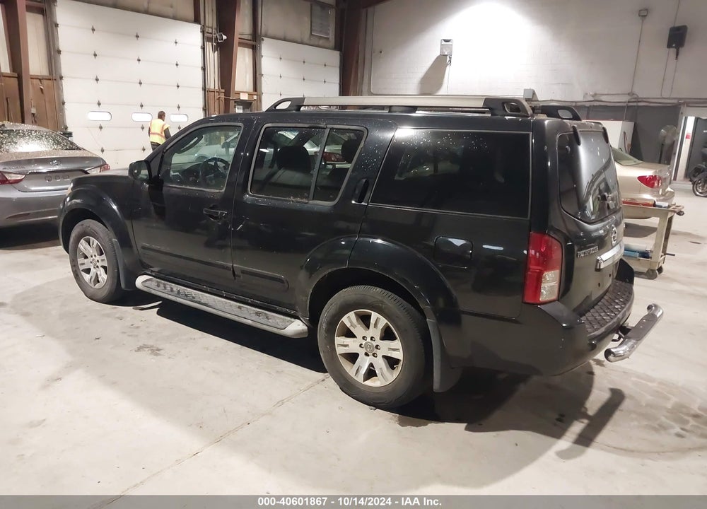 2009 NISSAN PATHFINDER SE VIN: 5N1AR18B99C616292