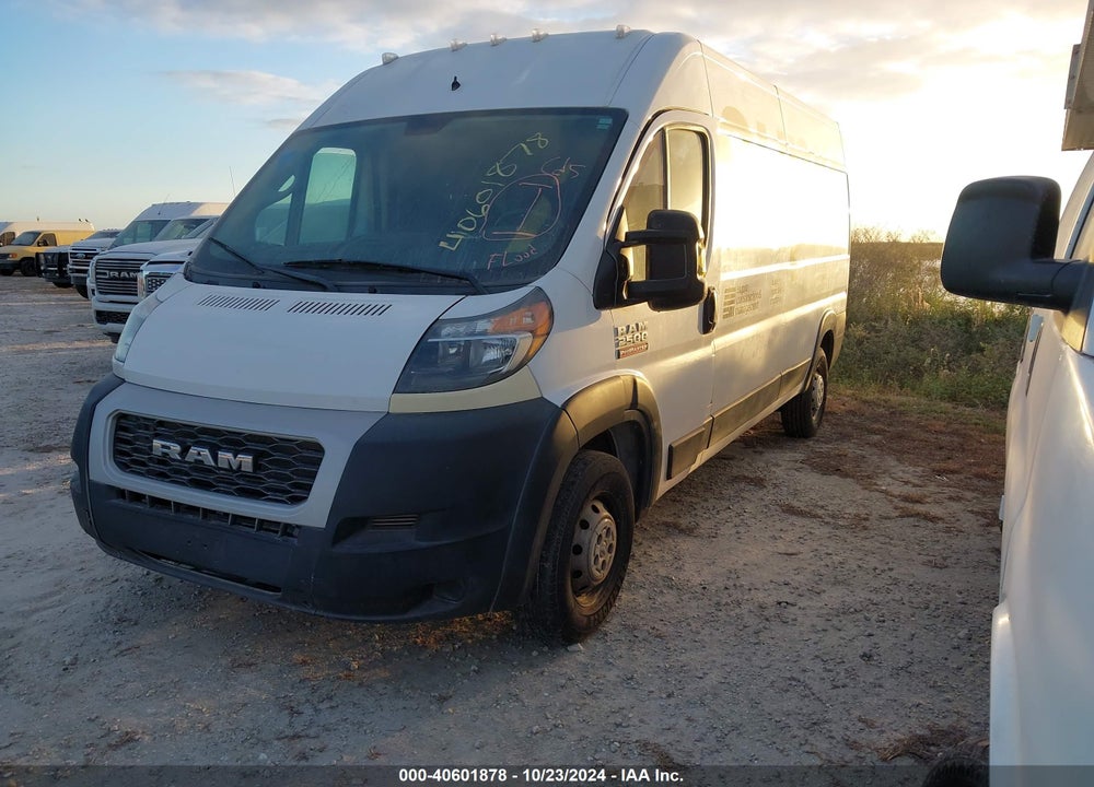 2020 RAM PROMASTER 2500 HIGH ROOF 159 WB VIN: 3C6TRVDG5LE101626