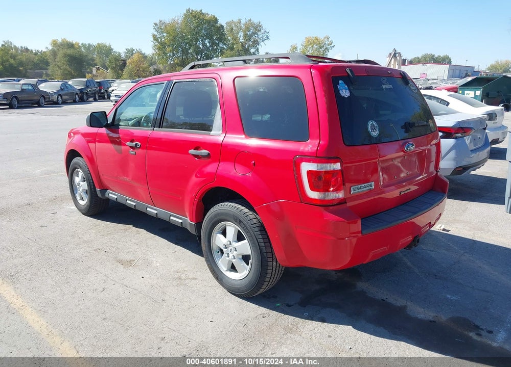 2009 FORD ESCAPE XLT VIN: 1FMCU03G69KA19952
