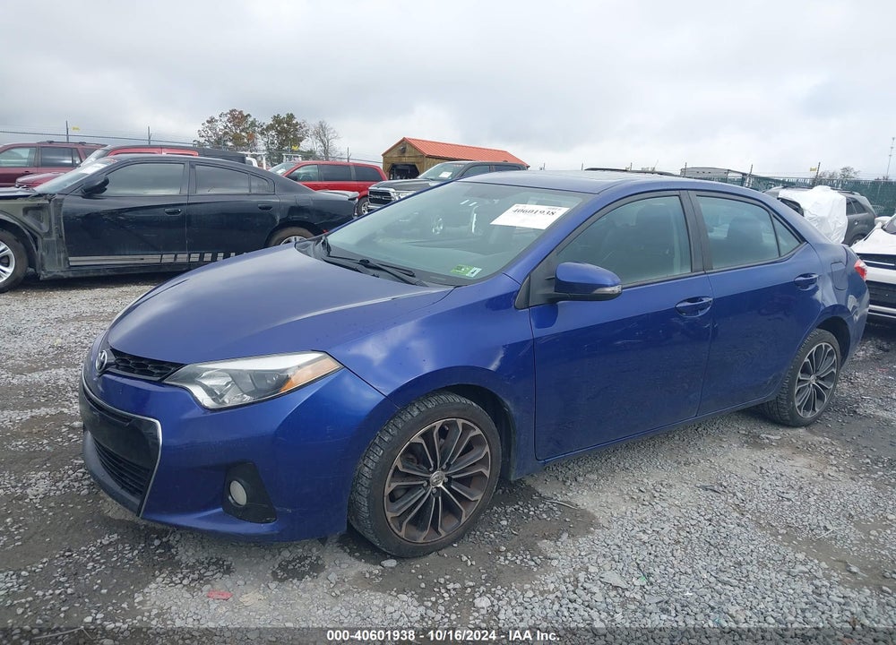 2015 TOYOTA COROLLA S PLUS VIN: 2T1BURHE5FC298951