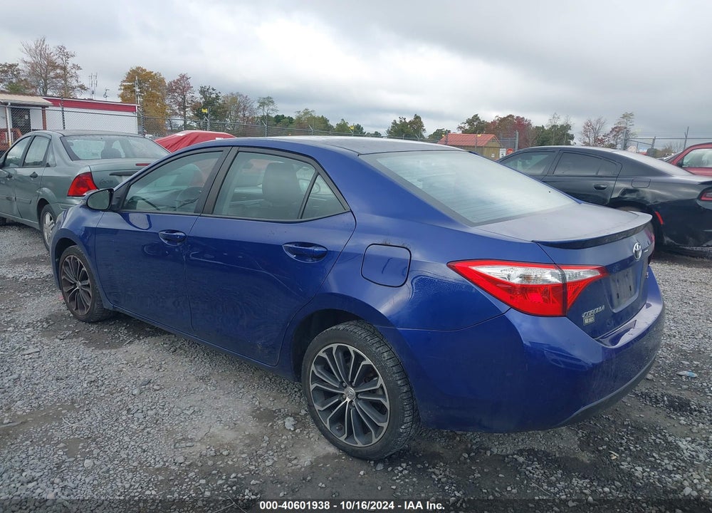 2015 TOYOTA COROLLA S PLUS VIN: 2T1BURHE5FC298951
