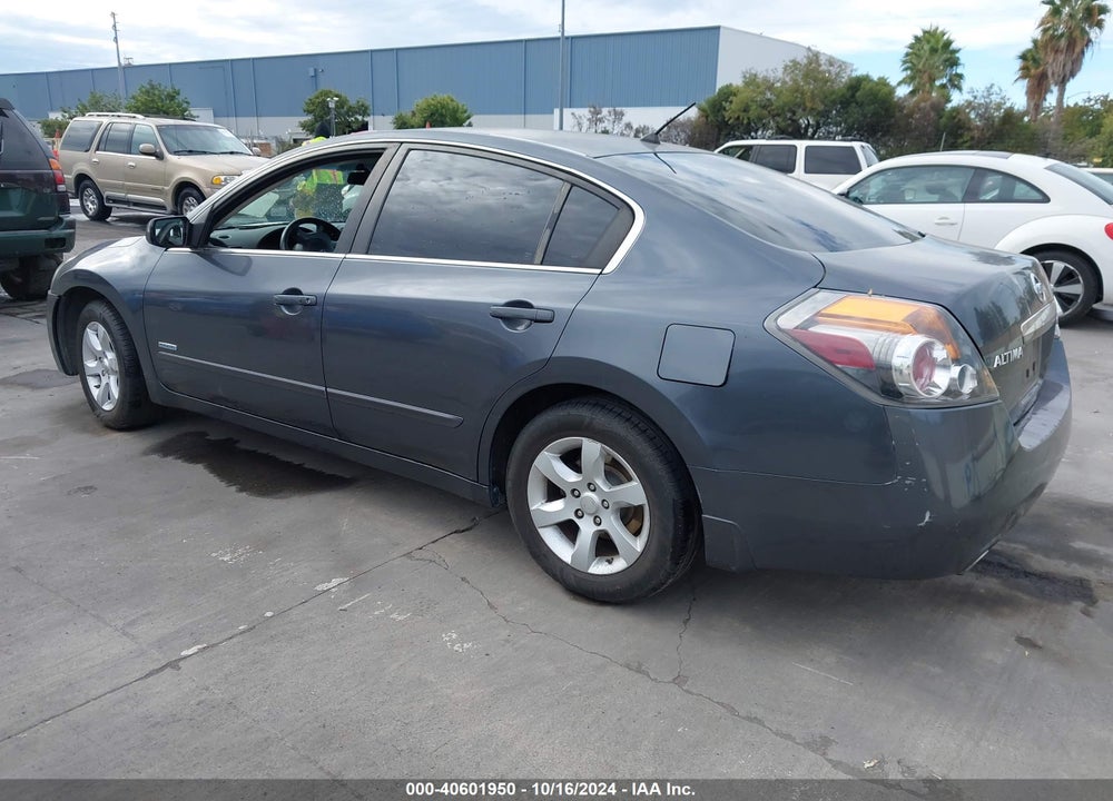 2009 NISSAN ALTIMA HYBRID VIN: 1N4CL21E89C158310