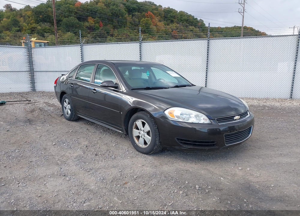 2009 CHEVROLET IMPALA LT VIN: 2G1WT57N991106487