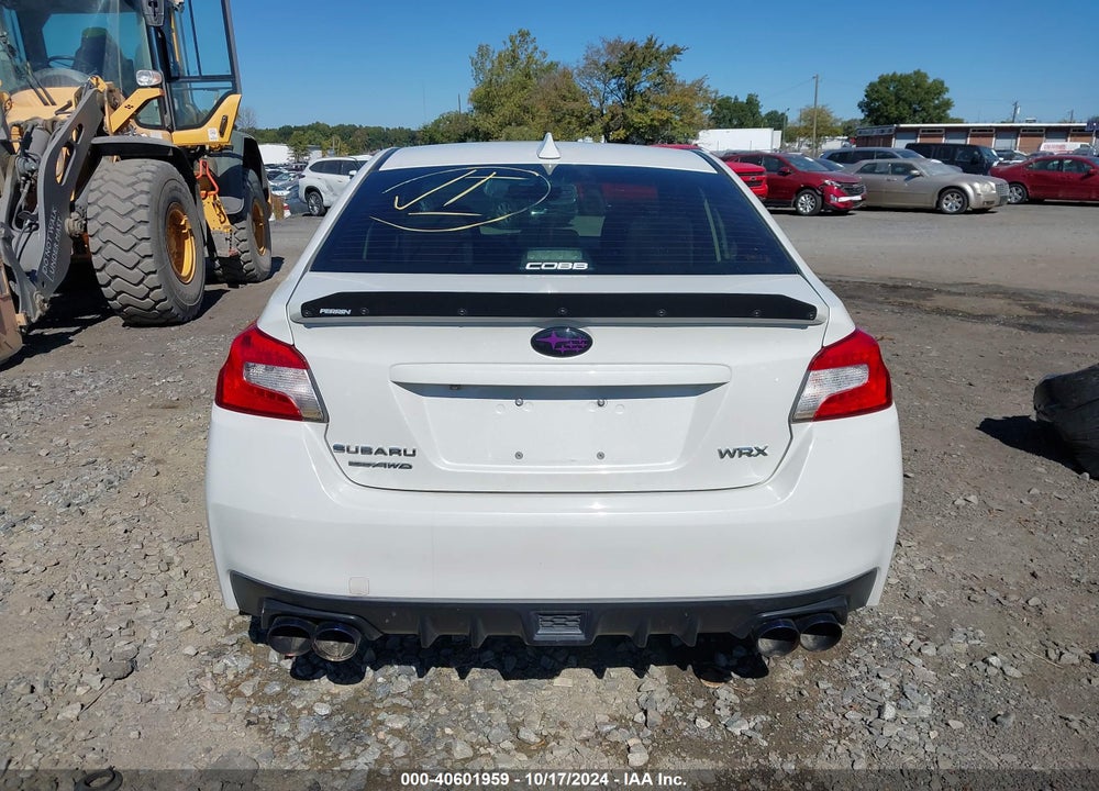 2018 SUBARU WRX VIN: JF1VA1A62J9820336