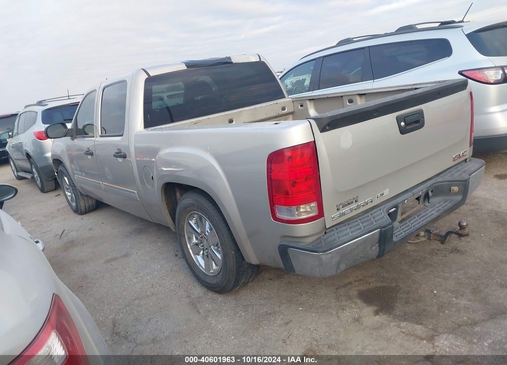 2008 GMC SIERRA 1500 SL VIN: 3GTEC13C58G111837