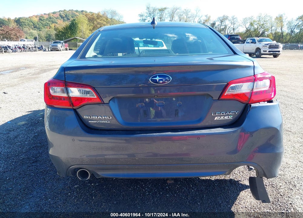 2017 SUBARU LEGACY 2.5I LIMITED VIN: 4S3BNAN61H3046217