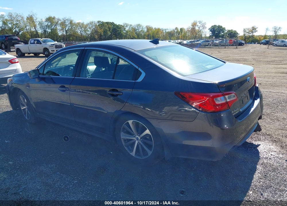 2017 SUBARU LEGACY 2.5I LIMITED VIN: 4S3BNAN61H3046217