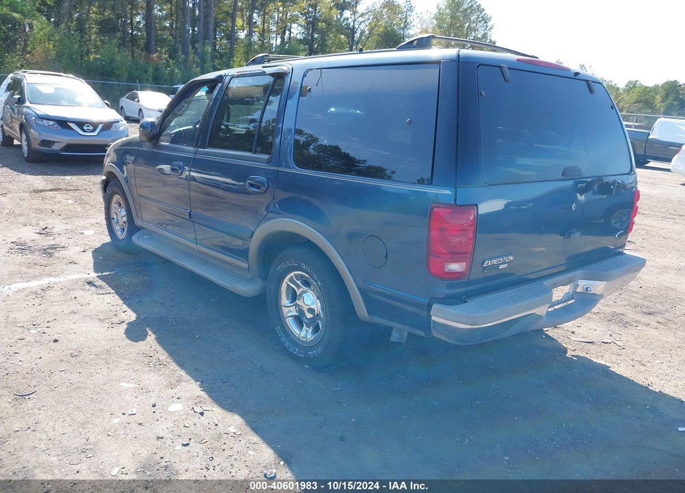 2000 FORD EXPEDITION EDDIE BAUER VIN: 1FMRU17L9YLB10326