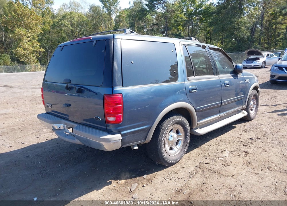 2000 FORD EXPEDITION EDDIE BAUER VIN: 1FMRU17L9YLB10326