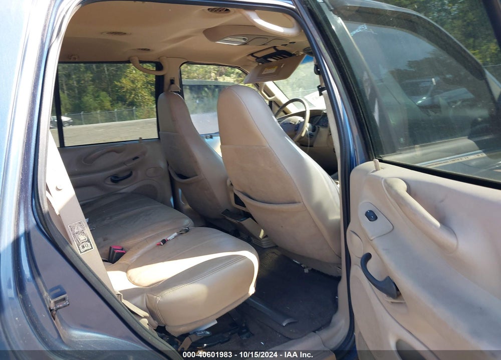 2000 FORD EXPEDITION EDDIE BAUER VIN: 1FMRU17L9YLB10326