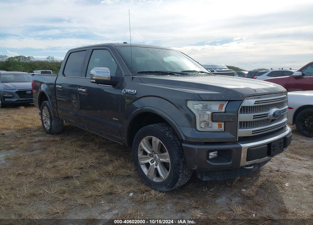 2015 FORD F-150 PLATINUM VIN: 1FTEW1EGXFFC07050