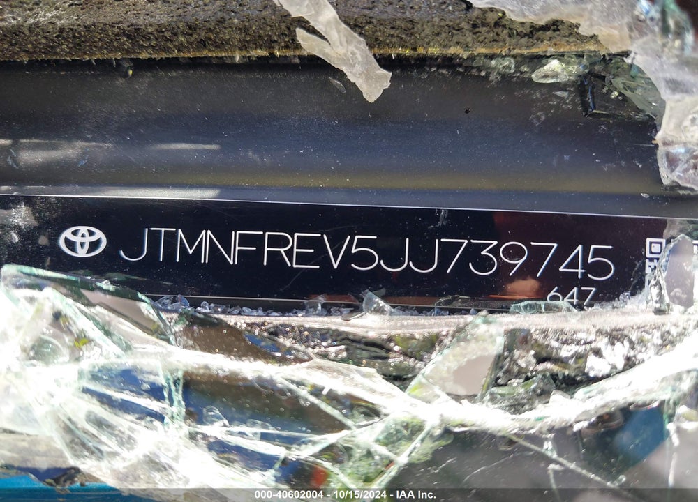 2018 TOYOTA RAV4 SE VIN: JTMNFREV5JJ739745