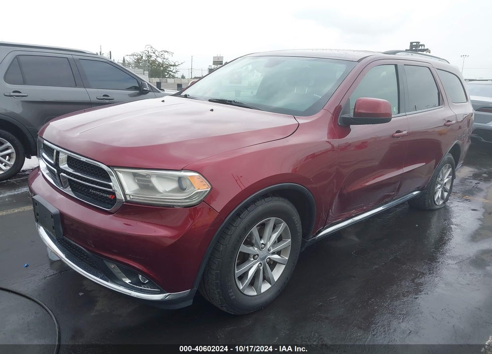 2017 DODGE DURANGO SXT RWD VIN: 1C4RDHAG4HC610984