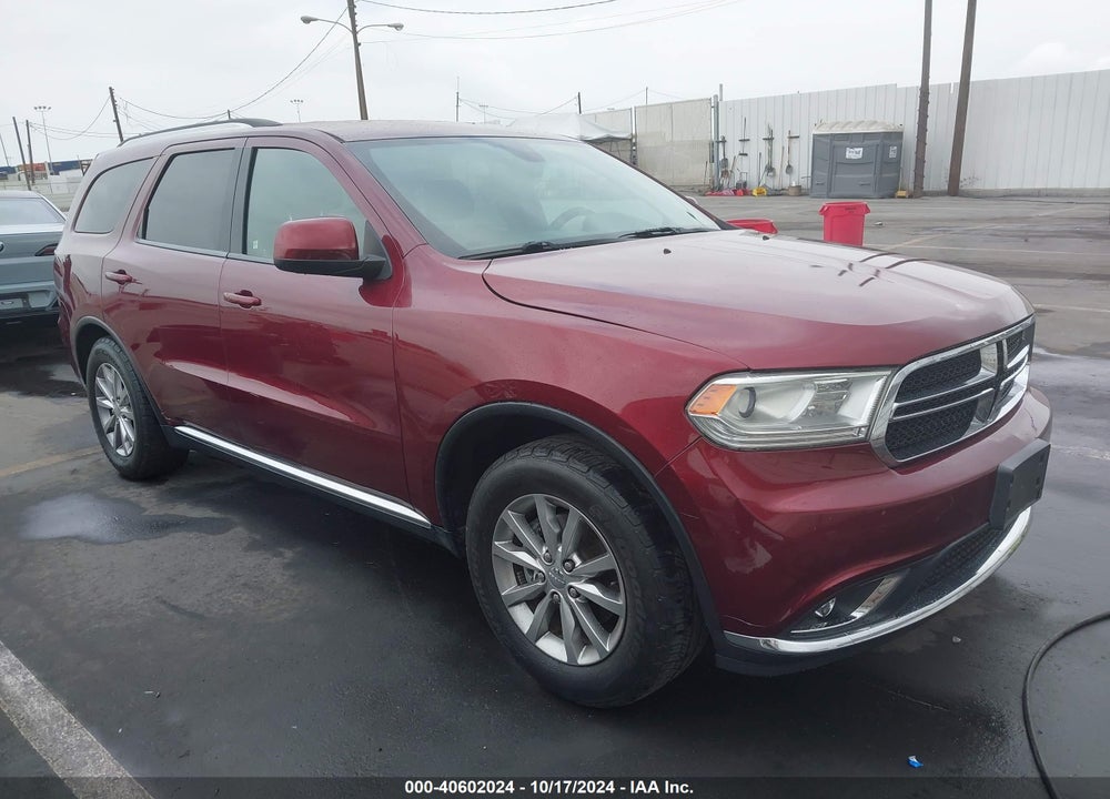 2017 DODGE DURANGO SXT RWD VIN: 1C4RDHAG4HC610984
