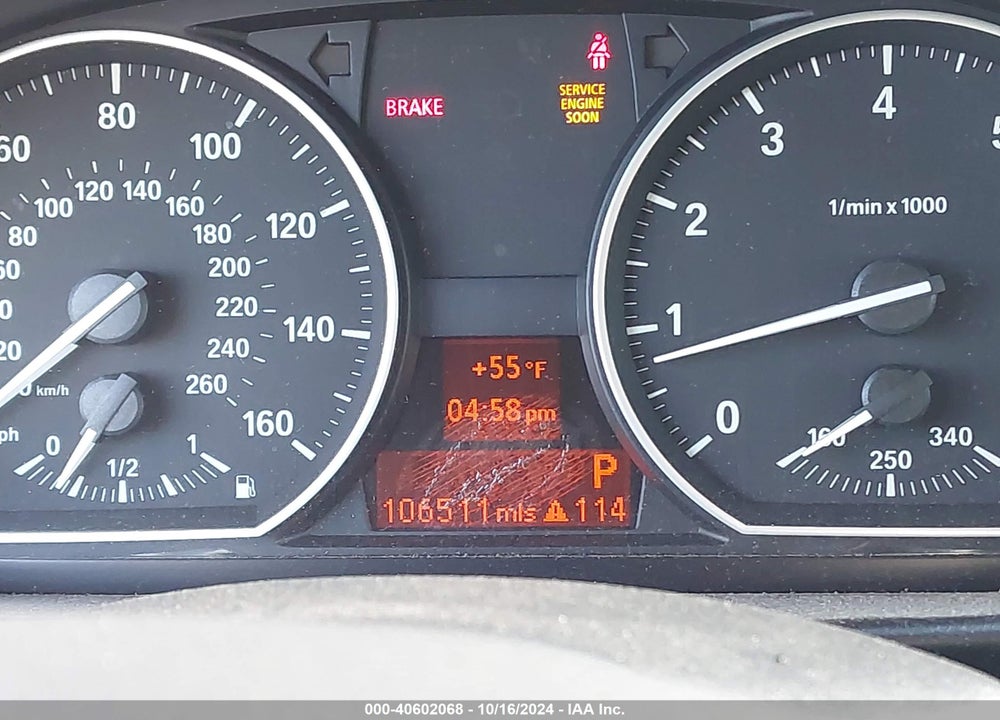2013 BMW 135I VIN: WBAUC9C58DVM13746