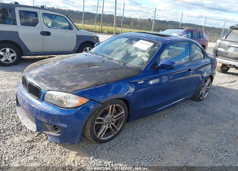 2013 BMW 135I VIN: WBAUC9C58DVM13746
