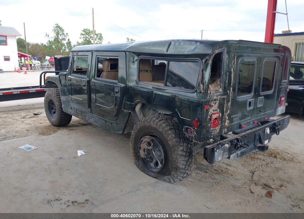 2000 AM GENERAL HUMMER SLANTBACK/WAGON VIN: 137ZA8431YE189881