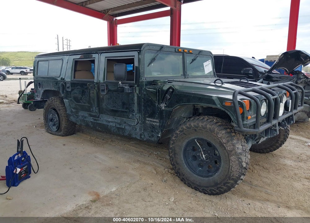 2000 AM GENERAL HUMMER SLANTBACK/WAGON VIN: 137ZA8431YE189881