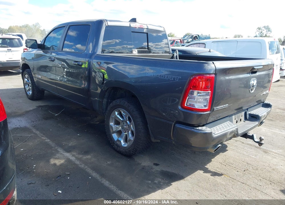 2021 RAM 1500 BIG HORN 4X4 5'7 BOX VIN: 1C6SRFFT5MN615663